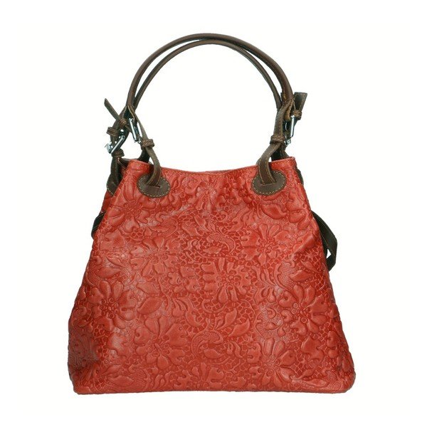 Borsa in pelle rossa Origono - Chicca Borse