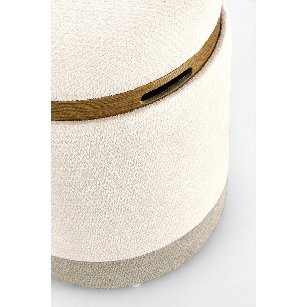 Poggiapiedi beige Deva – Bizzotto-image-1