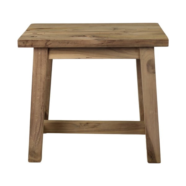 Sedia in legno di teak non trattato Rustical, lunghezza 50 cm - HSM collection-image-2