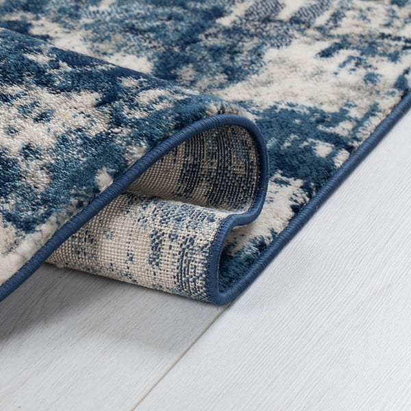 Tappeto rotondo blu ø 160 cm Cocktail Wonderlust - Flair Rugs-image-3