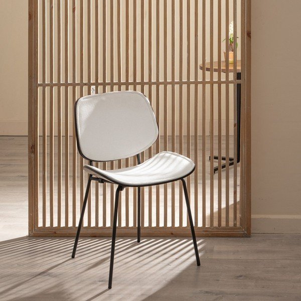 Set di 2 sedie da pranzo bianche Elio - Ixia-image-1