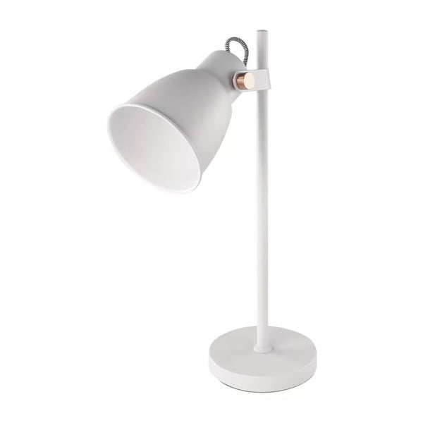 Lampada da tavolo bianca (altezza 46 cm) Julian - EMOS