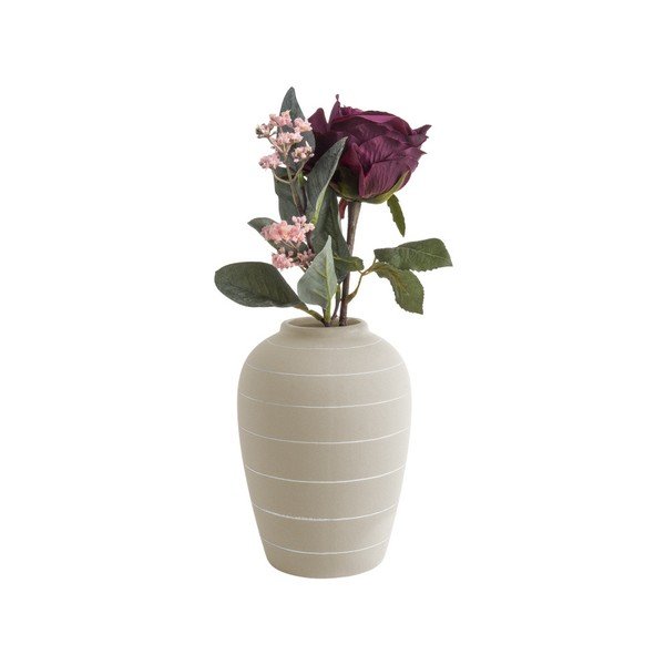 Krémově bílá keramická váza PT LIVING Terra, ⌀ 13 cm-image-1