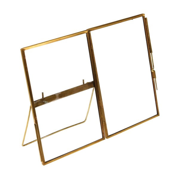 Cornice in metallo dorata 10x15 cm - Rex London-image-2