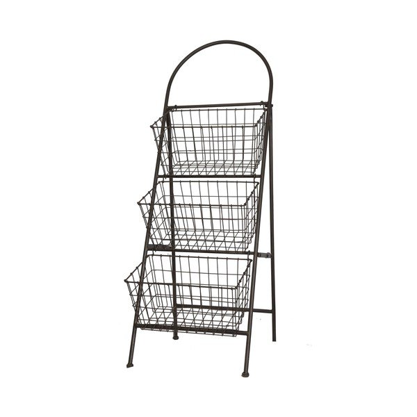 Supporto con 3 cestini Standing Box - Antic Line