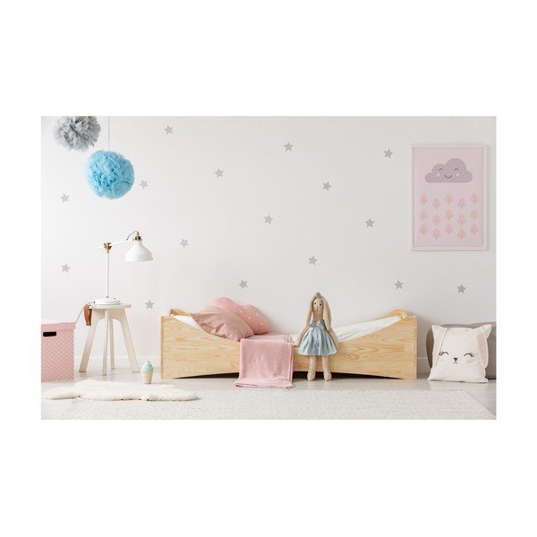 Letto per bambini in legno di pino Mila BOX 3, 100 x 170 cm - Adeko-image-2