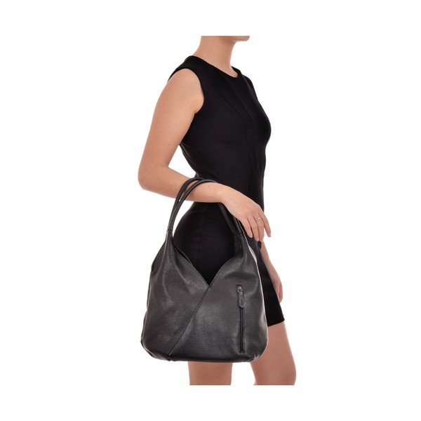 Borsa in pelle nera Alcee - Roberta M-image-4