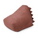 Pouf a sacco per bambini color mattone con rivestimento in velluto a coste Snug 80 Dragon – SLOWDOWN