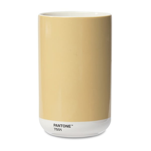 Vaso in ceramica beige Cream 7501 - Pantone