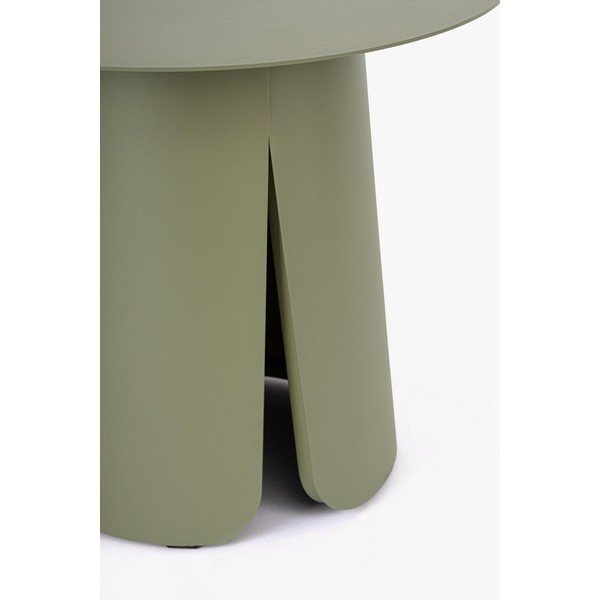 Tavolino da giardino rotondo in alluminio ø 45 cm Bryan – Bizzotto-image-2