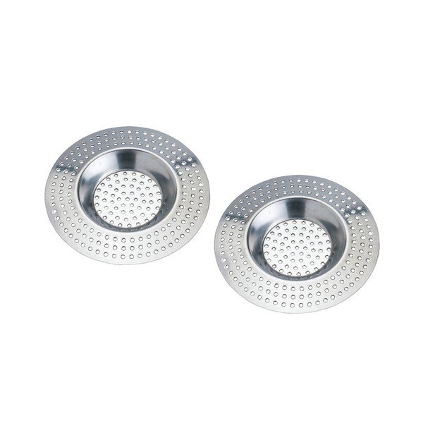 Set di 2 setacci per la ritenzione dei capelli in argento - Wenko-image-1