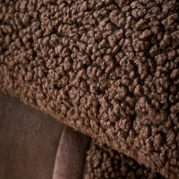 Coperta in micropile marrone 130x170 cm Velvet Boucle - Catherine Lansfield-image-2