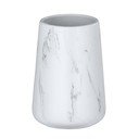 Tazza in ceramica bianca per spazzolini da denti Adrada - Wenko