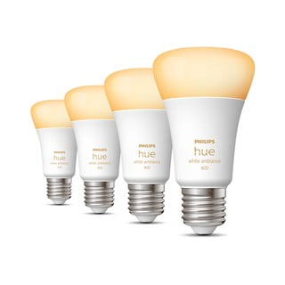 Lampadine smart a LED in set da 4 E27, 9 W White ambiance - Philips Hue