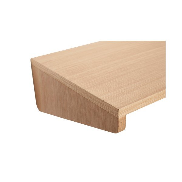 Tavolo a muro in rovere 35x80 cm Folk - Hübsch-image-3