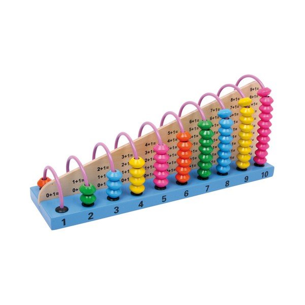 Banco abaco in legno per bambini - Legler-image-1