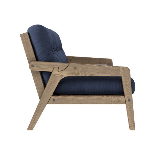 Divano letto blu 204 cm Grab - Karup Design-image-4