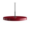 Lampada a sospensione a LED rossa con paralume in metallo ø 43 cm Asteria Medium - UMAGE
