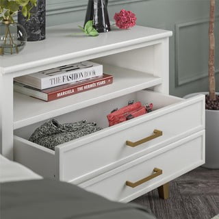 Comodino bianco Westerleigh - CosmoLiving by Cosmopolitan