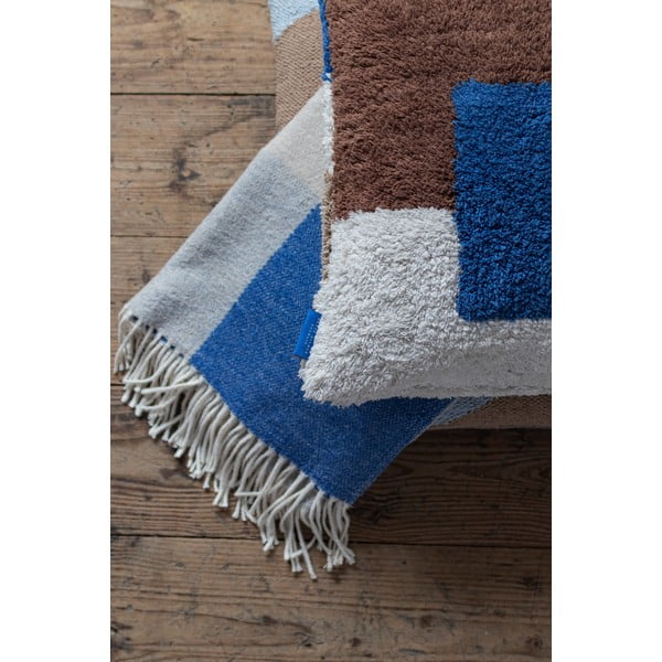 Coperta color lavanda-beige 125x190 cm Brick - Mette Ditmer Denmark-image-2