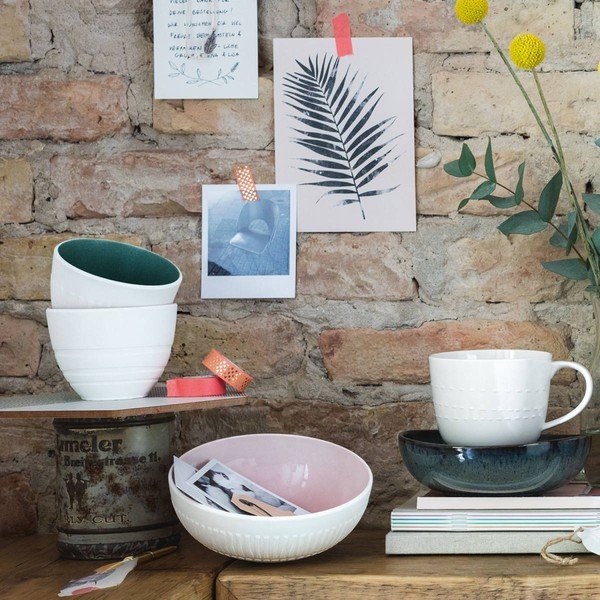 Ciotola in porcellana bianca e rosa Villeroy & Boch Blossom, 850 ml it's my match - Villeroy&Boch-image-4