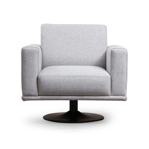 Sedia girevole grigio chiaro Nikea - Artie-image-2