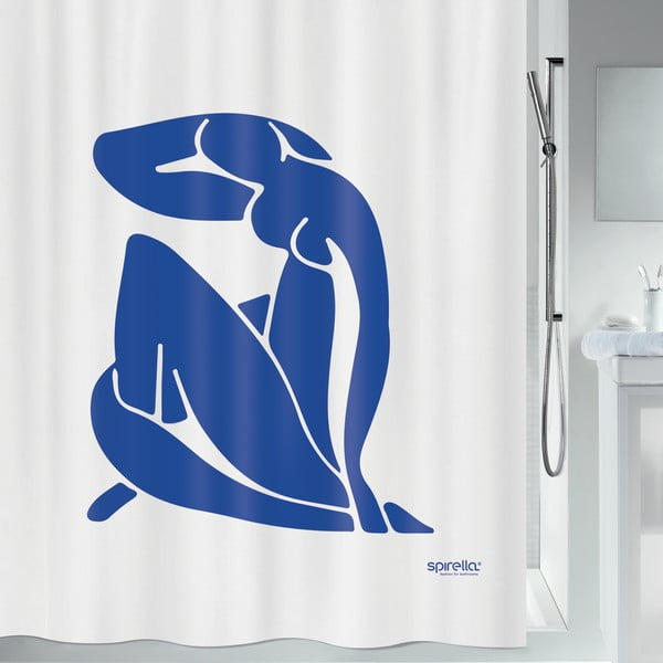 Tenda per doccia 180x200 cm Thalia – Spirella-image-1