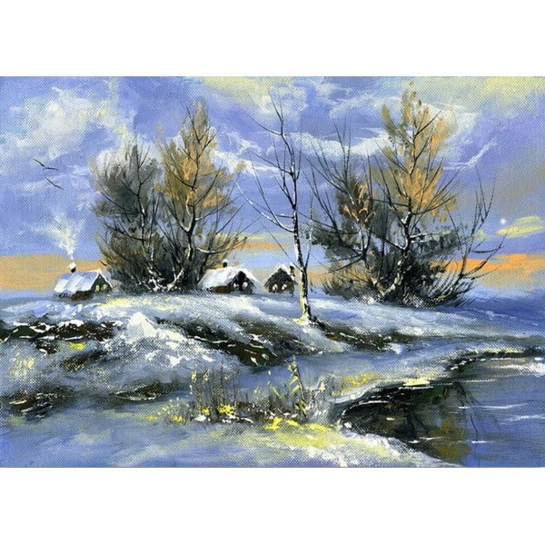 Dipinto 70x50 cm Winter - Wallity
