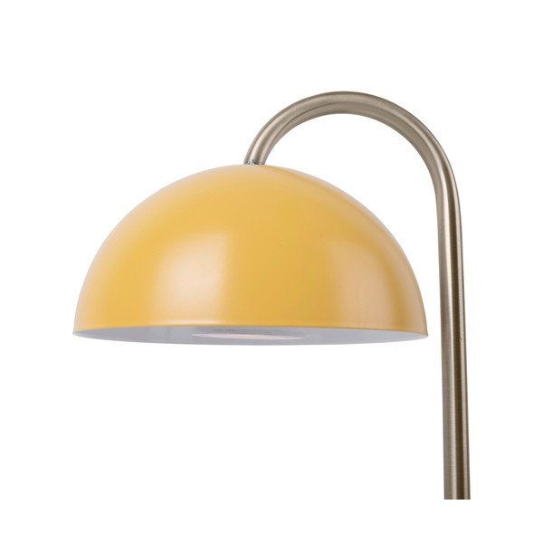 Lampada da tavolo Decova in giallo ocra Dome - Leitmotiv-image-1