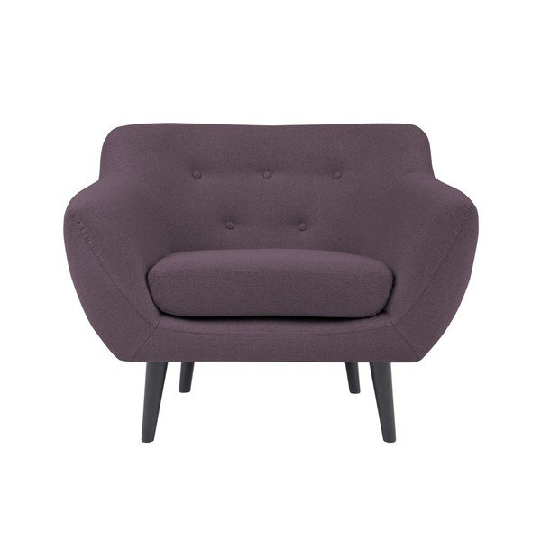 Poltrona Piemonte viola - Mazzini Sofas