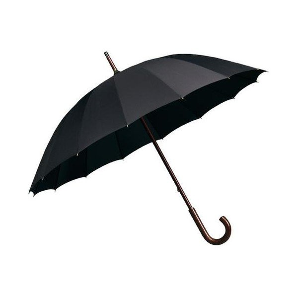 Ombrello Elegance nero, ⌀ 102 cm - Ambiance