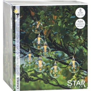 Catena luminosa a LED per esterni, lunghezza 2,8 m Chania - Star Trading