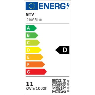 Lampadina con filamenti con luce neutra e presa E27, 11 W – GTV