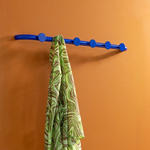 Attaccapanni da parete blu in metallo 75 cm Retro – Spinder Design-image-4