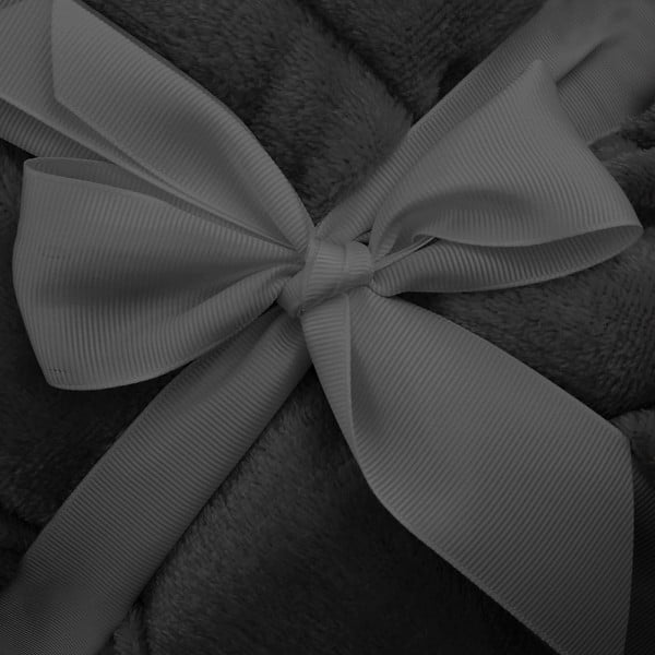 Accappatoio unisex in microfibra grigio scuro, taglia M Robby - DecoKing-image-1