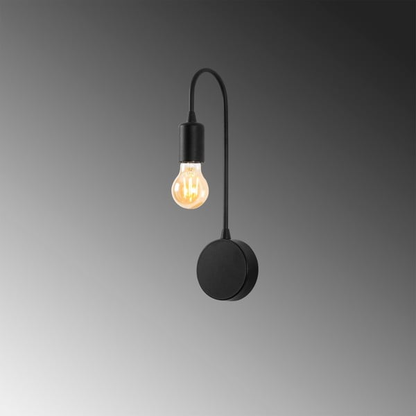 Lampada da parete nera Baston – Opviq lights-image-3