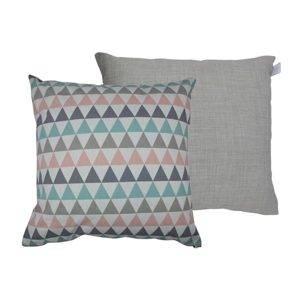 Sada 2 polštářů s výplní Karup Deco Cushion Pastel Trinity/Light Grey, 45  x  45  cm