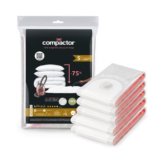Sacchetti per il vuoto in set da 5 pezzi Aspispace M/L - Compactor