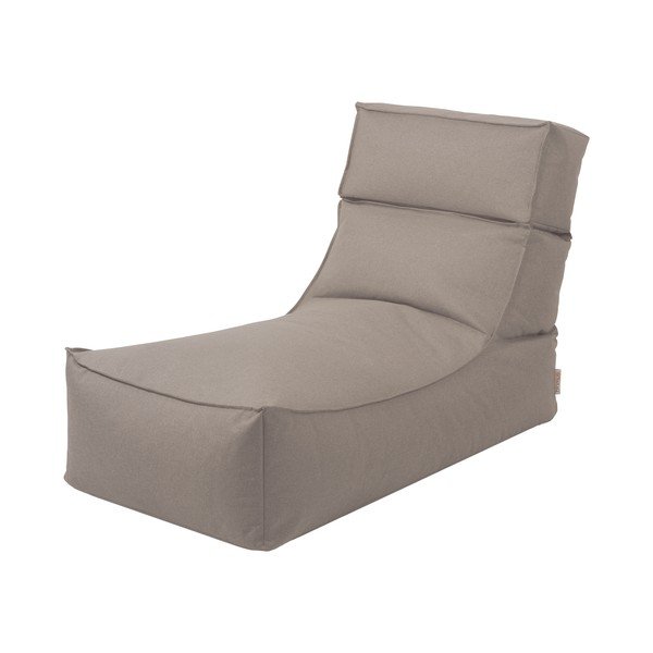 Lettino da giardino imbottito beige Stay - Blomus-image-1