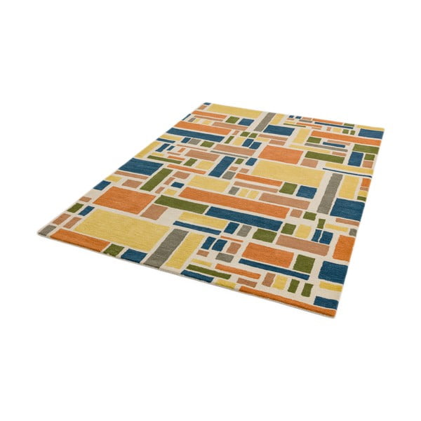 Tappeto Blocchi Multi, 200 x 290 cm - Asiatic Carpets-image-1
