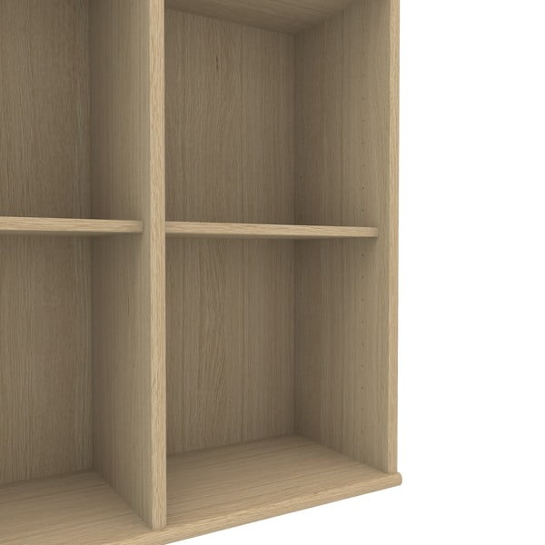 Libreria a parete rivestita in rovere 025 Mistral - Hammel Furniture-image-4