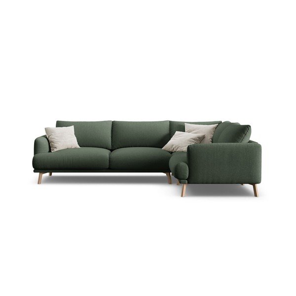 Divano angolare verde (con penisola a destra/con chaise lounge) Naomi – Micadoni -image-2