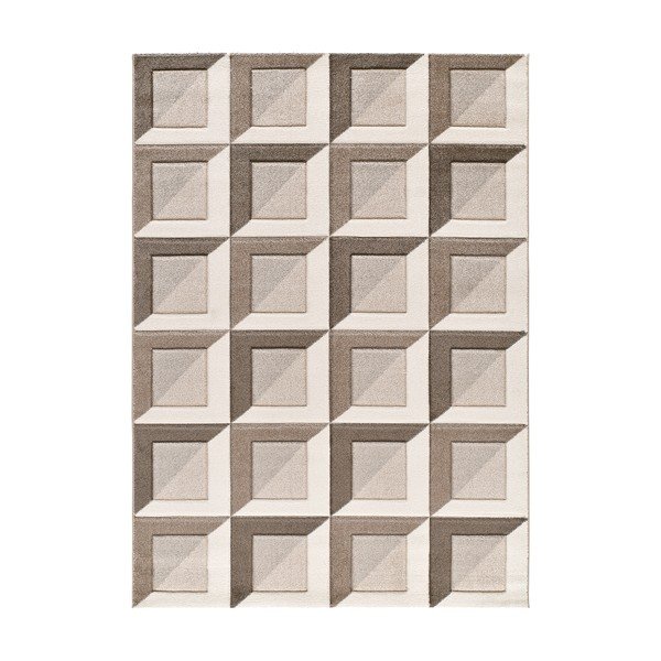 Tappeto marrone 160x230 cm Badet – Universal