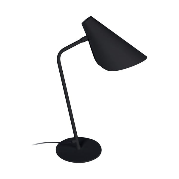 Lampada da tavolo nera, altezza 45 cm Lisboa - SULION