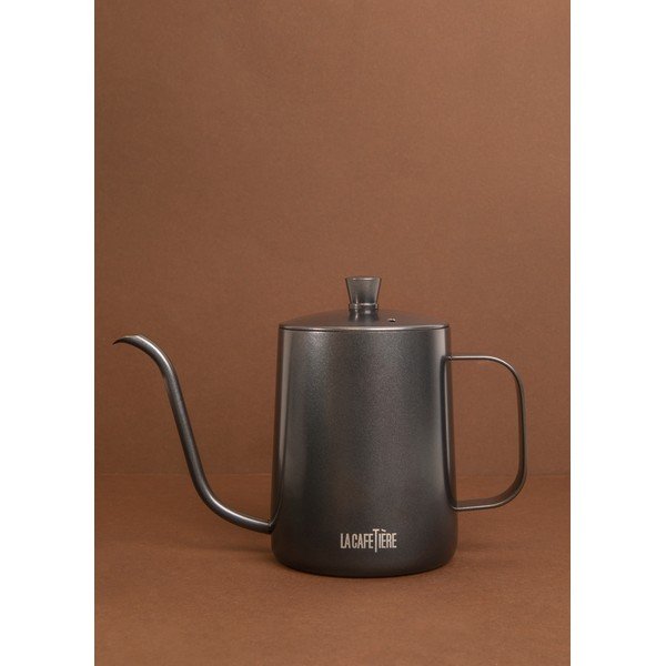 Caffettiera grigia in acciaio inox 0,6 l La Cafetiere - Kitchen Craft-image-4