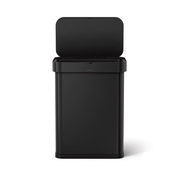 Bidone touchless nero opaco in acciaio 58 l - simplehuman-image-4