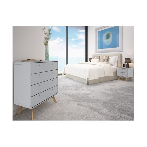 Comodino grigio Cassie - Støraa-image-4