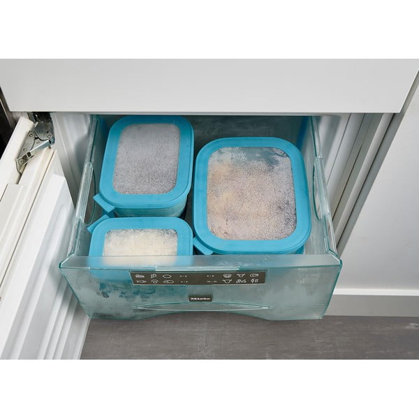 Set di 3 vasetti per alimenti turchesi Cirqula - Mepal-image-1