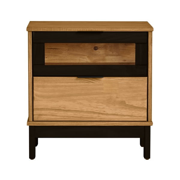 Comodino in legno di pino massiccio Denise - Marckeric