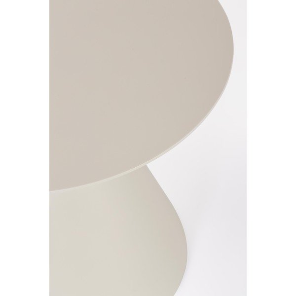 Tavolino da giardino rotondo in alluminio ø 50 cm Aloha – Bizzotto-image-2